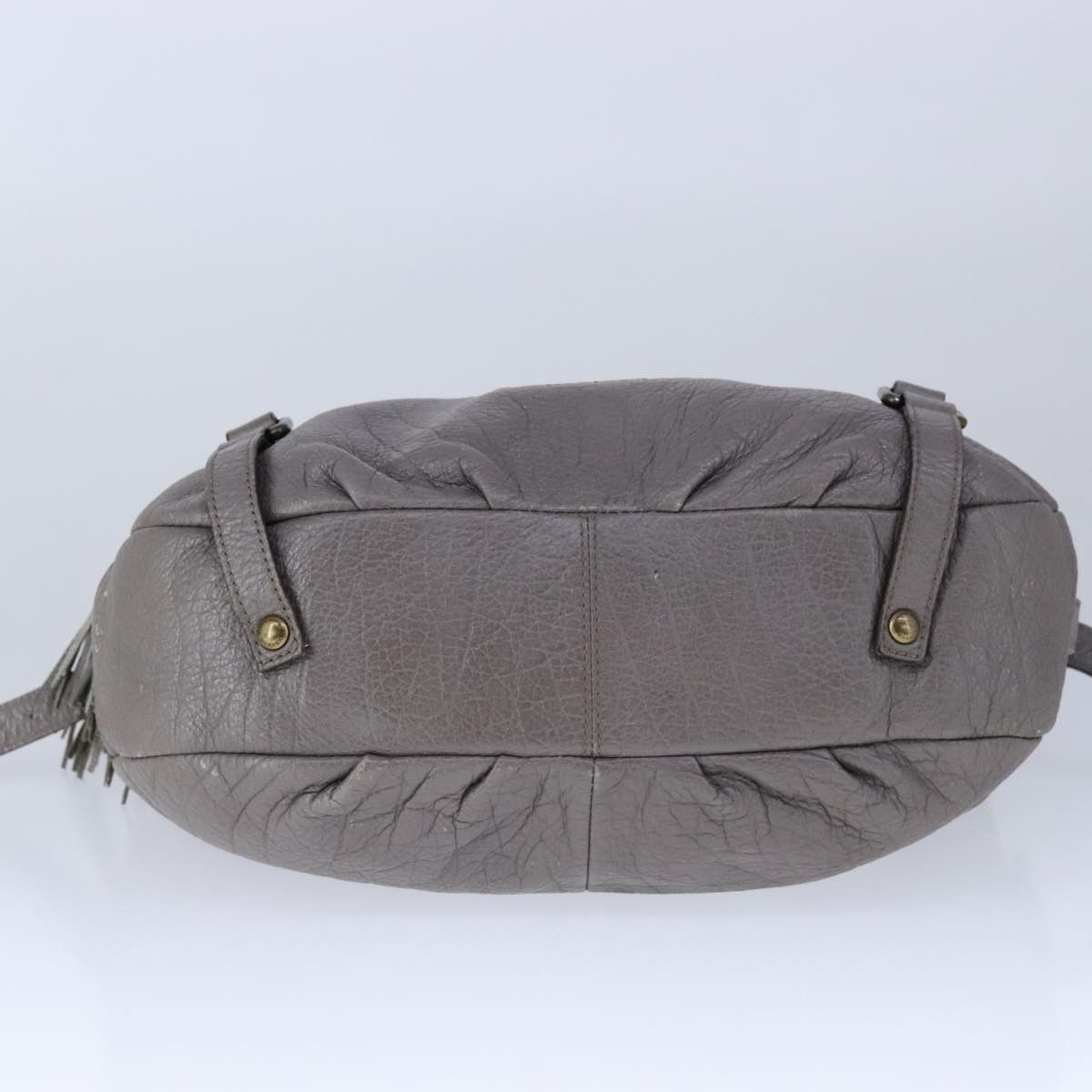 Burberry Blue Label Grey Leather Shoulder Bag (Pre-Owned) Size ONE SIZE - 16 Thumbnail