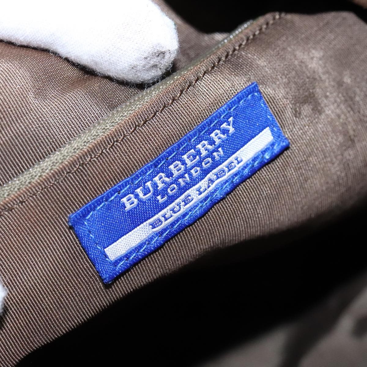 Burberry Blue Label Grey Leather Shoulder Bag (Pre-Owned) Size ONE SIZE - 12 Thumbnail