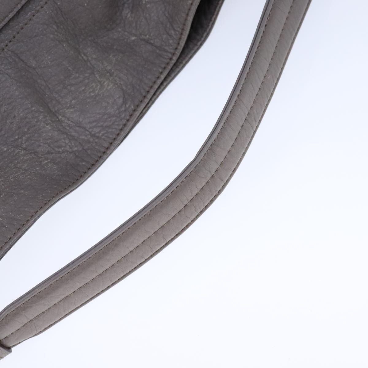 Burberry Blue Label Grey Leather Shoulder Bag (Pre-Owned) Size ONE SIZE - 5 Thumbnail