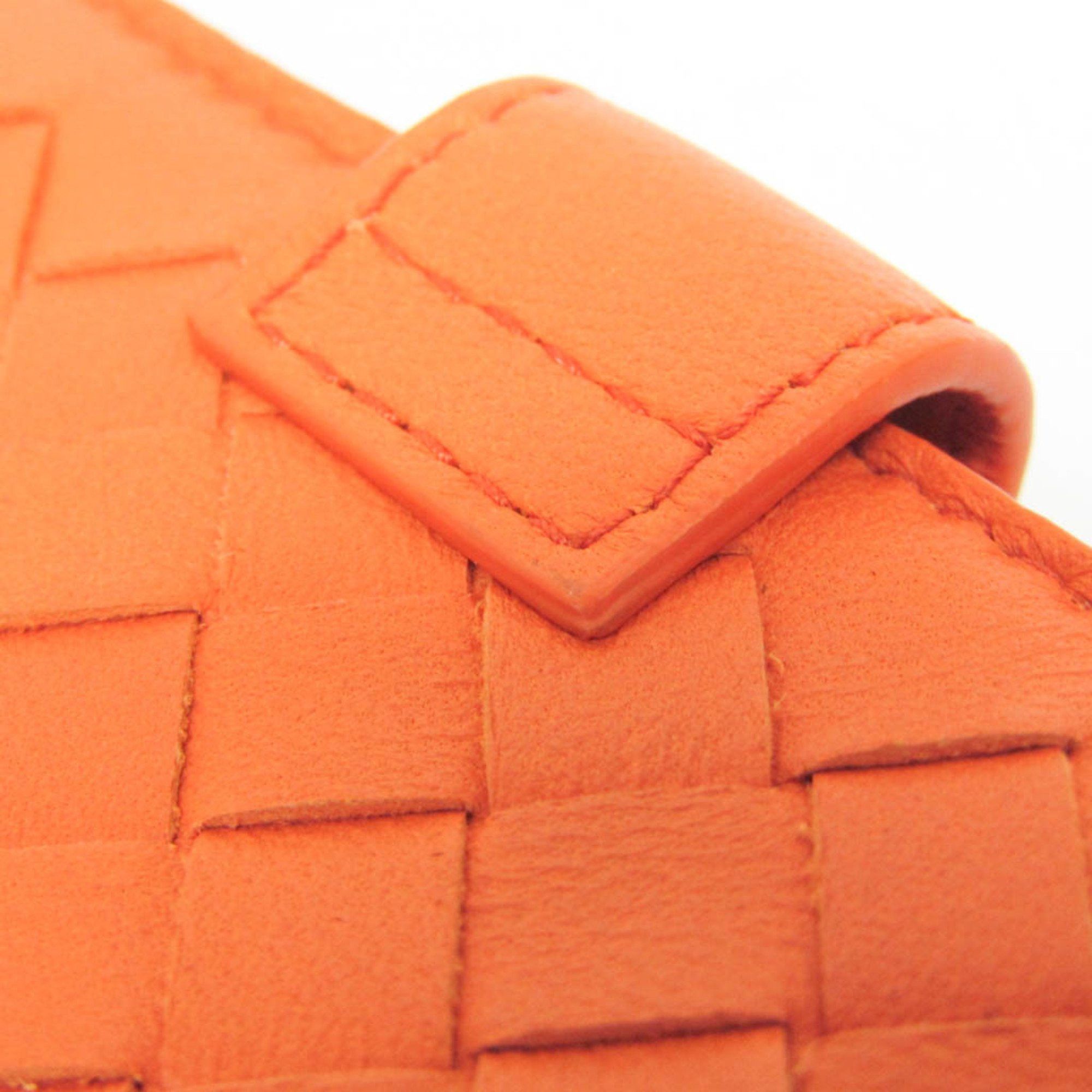 Bottega Veneta Orange Leather Wallet (Pre-Owned) Size ONE SIZE - 3 Thumbnail