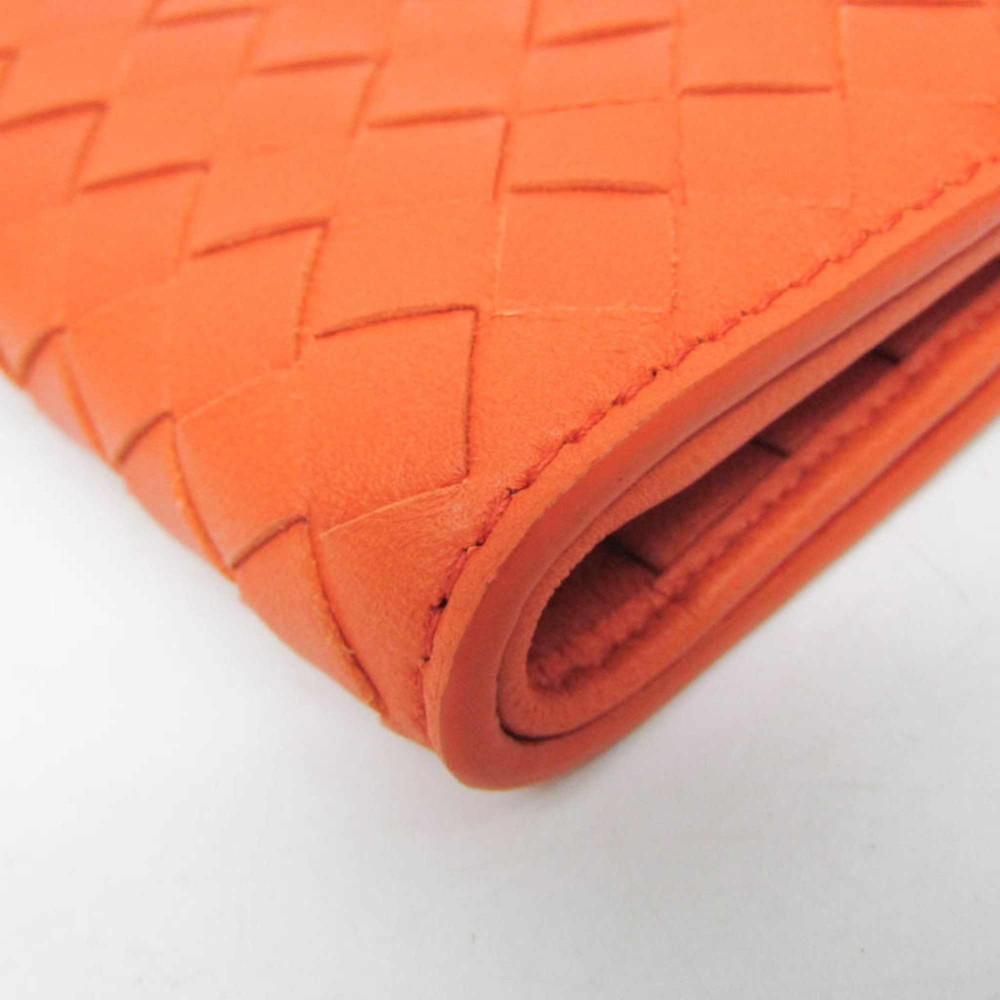 Bottega Veneta Orange Leather Wallet (Pre-Owned) Size ONE SIZE - 5 Thumbnail