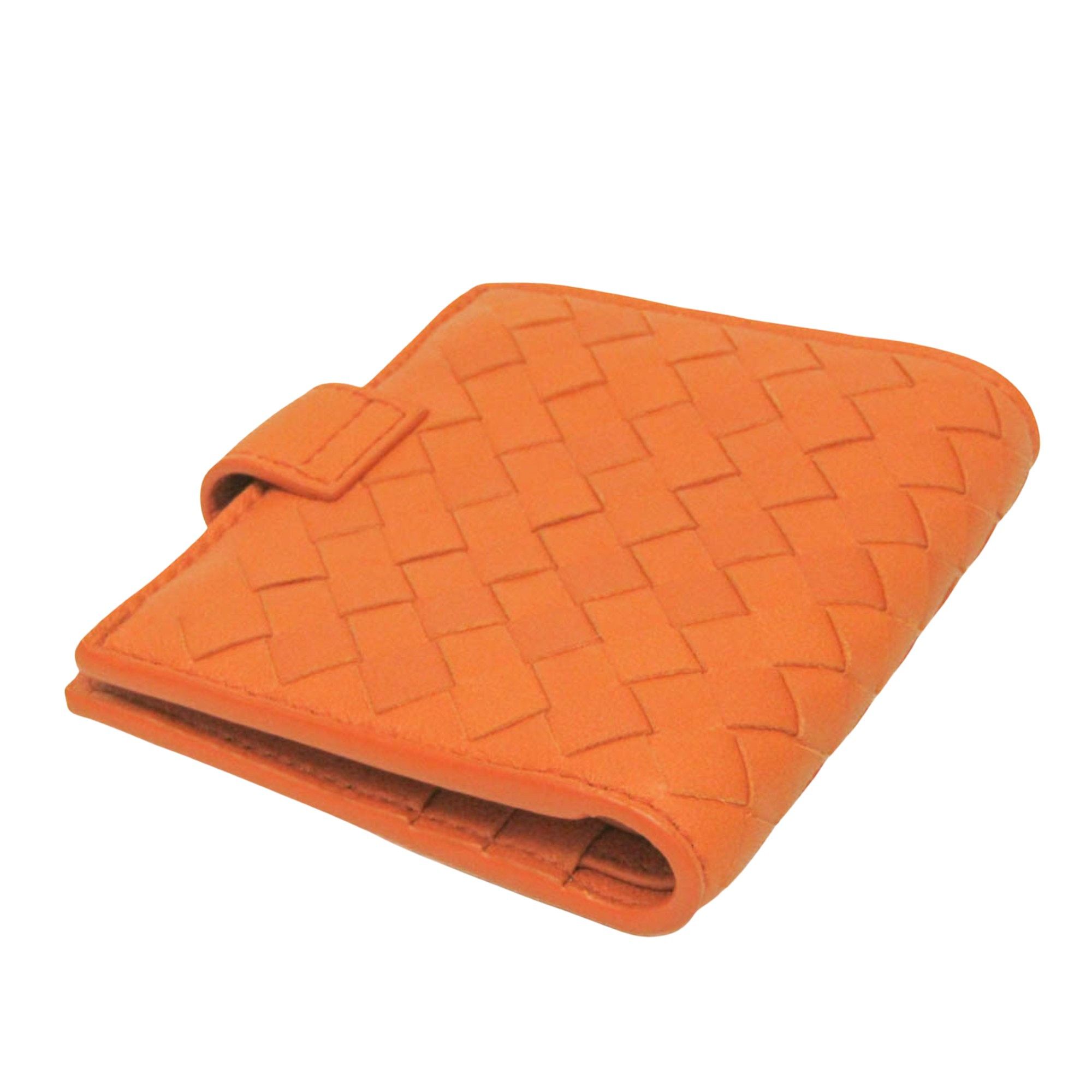 Bottega Veneta Orange Leather Wallet (Pre-Owned) Size ONE SIZE - 2 Thumbnail