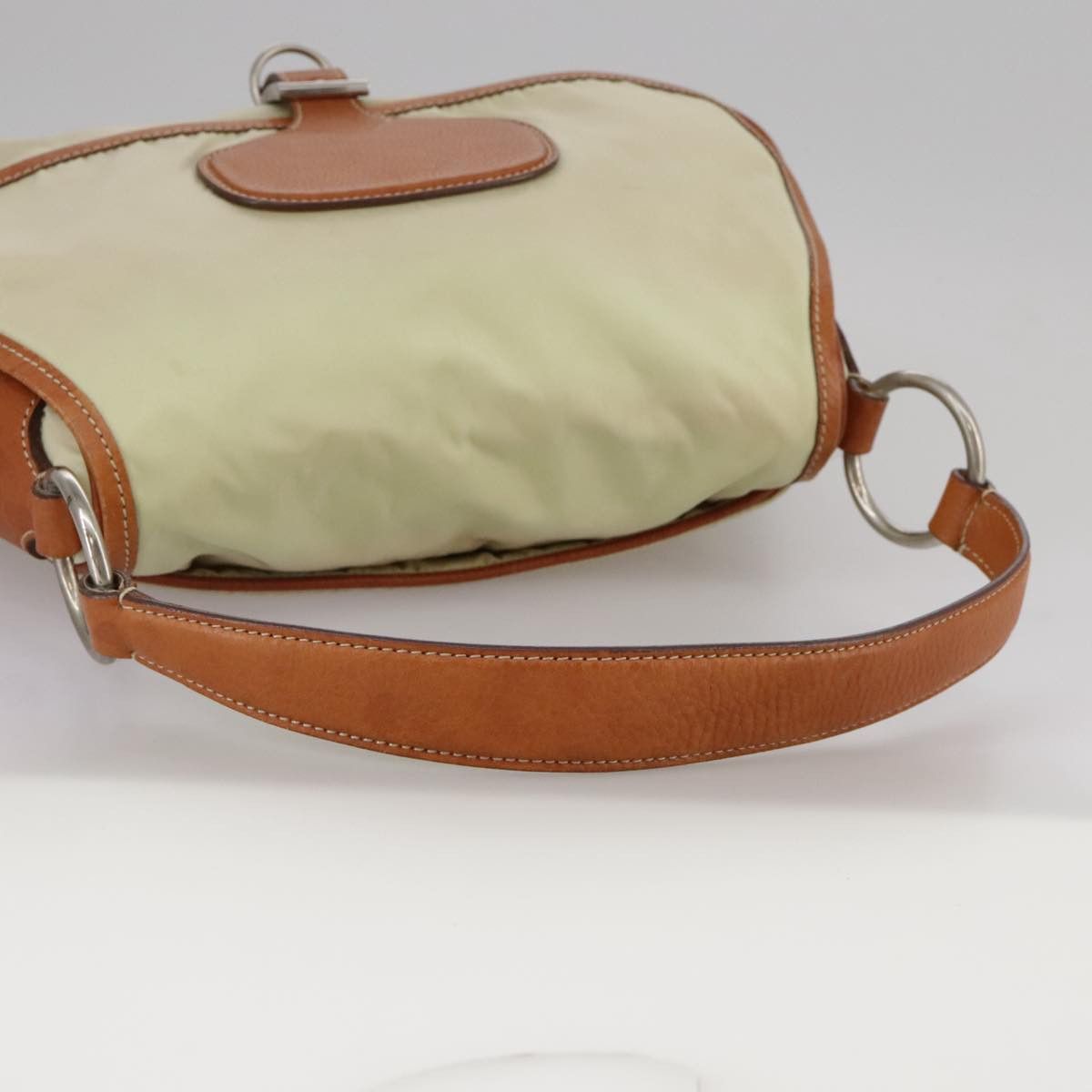 Prada Beige Synthetic Shoulder Bag (Pre-Owned) Size ONE SIZE - 5 Thumbnail