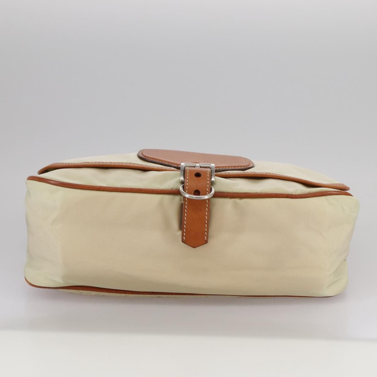 Prada Beige Synthetic Shoulder Bag (Pre-Owned) Size ONE SIZE - 20 Thumbnail