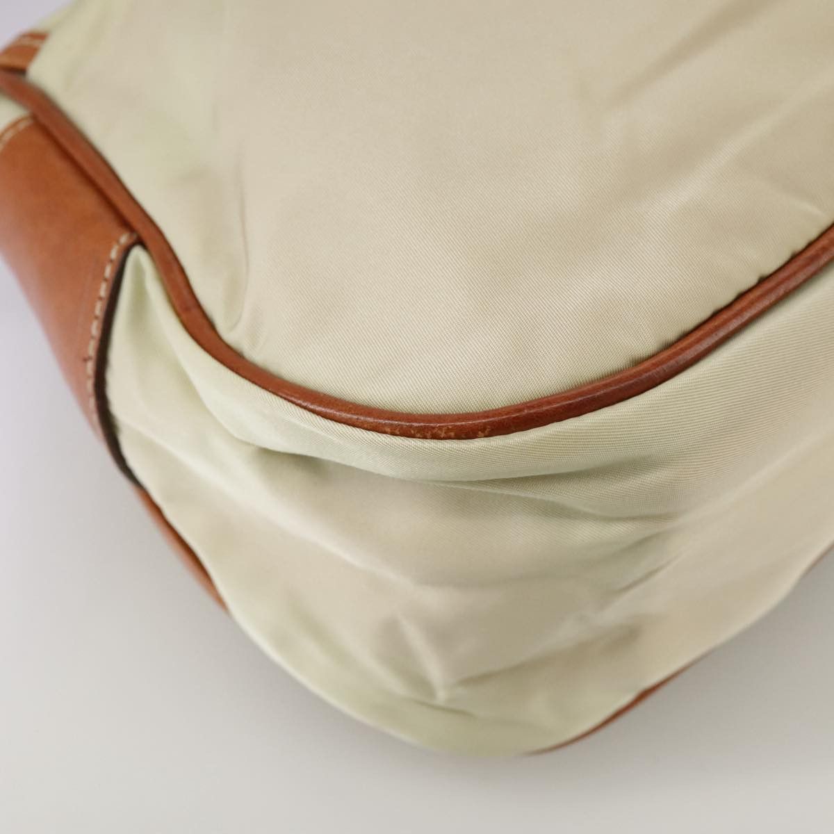 Prada Beige Synthetic Shoulder Bag (Pre-Owned) Size ONE SIZE - 9 Thumbnail