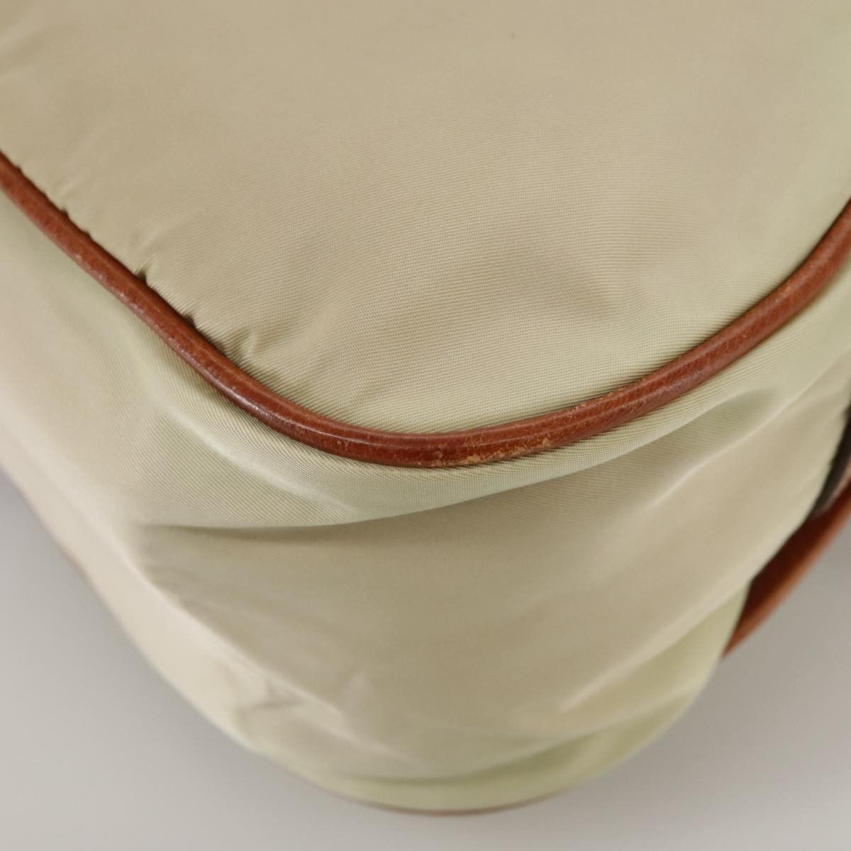 Prada Beige Synthetic Shoulder Bag (Pre-Owned) Size ONE SIZE - 7 Thumbnail