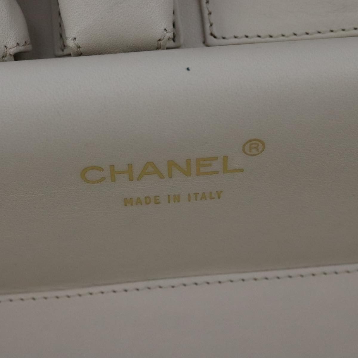 Chanel Vanity Beige Canvas Clutch Bag (Pre-Owned) Size ONE SIZE - 14 Thumbnail