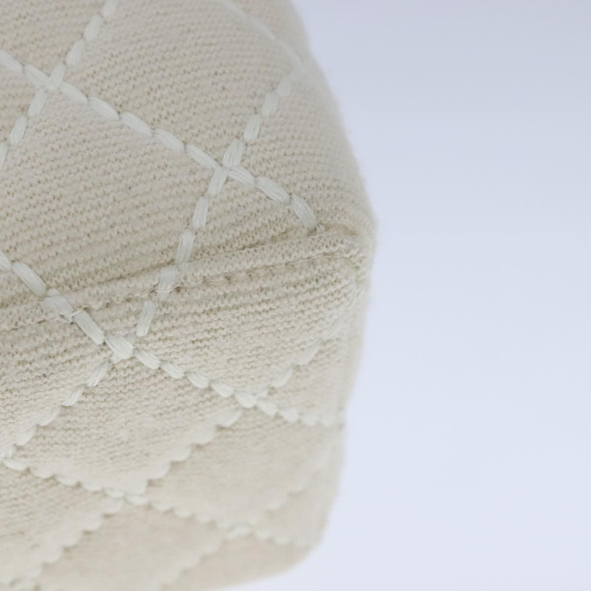 Chanel Vanity Beige Canvas Clutch Bag (Pre-Owned) Size ONE SIZE - 10 Thumbnail