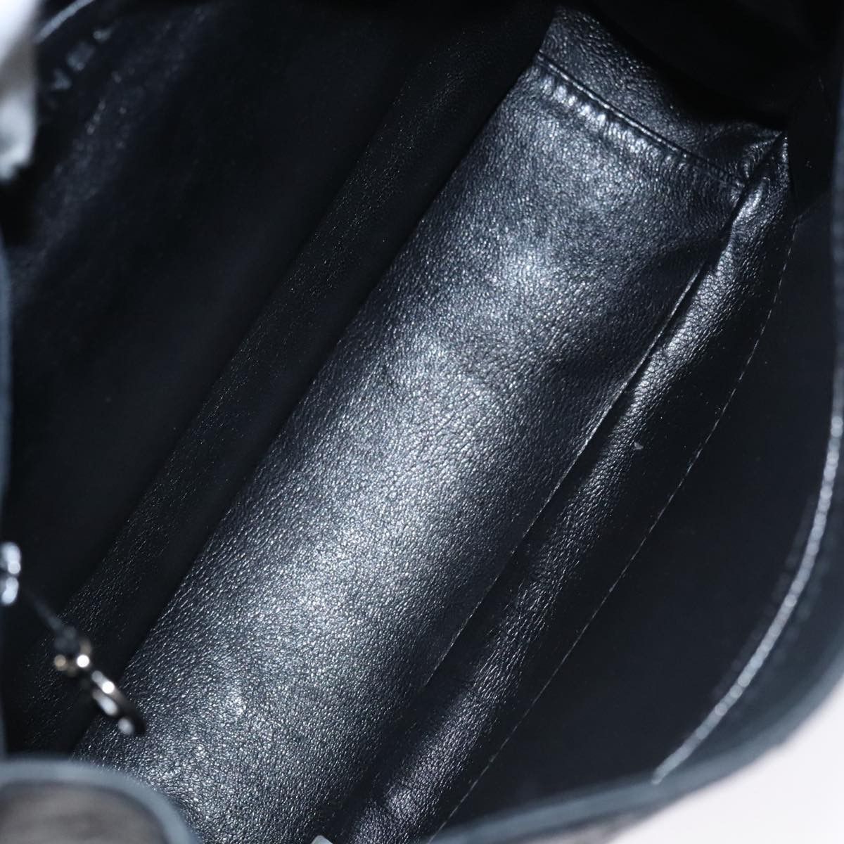 Chanel Black Leather Handbag (Pre-Owned) Size ONE SIZE - 12 Thumbnail