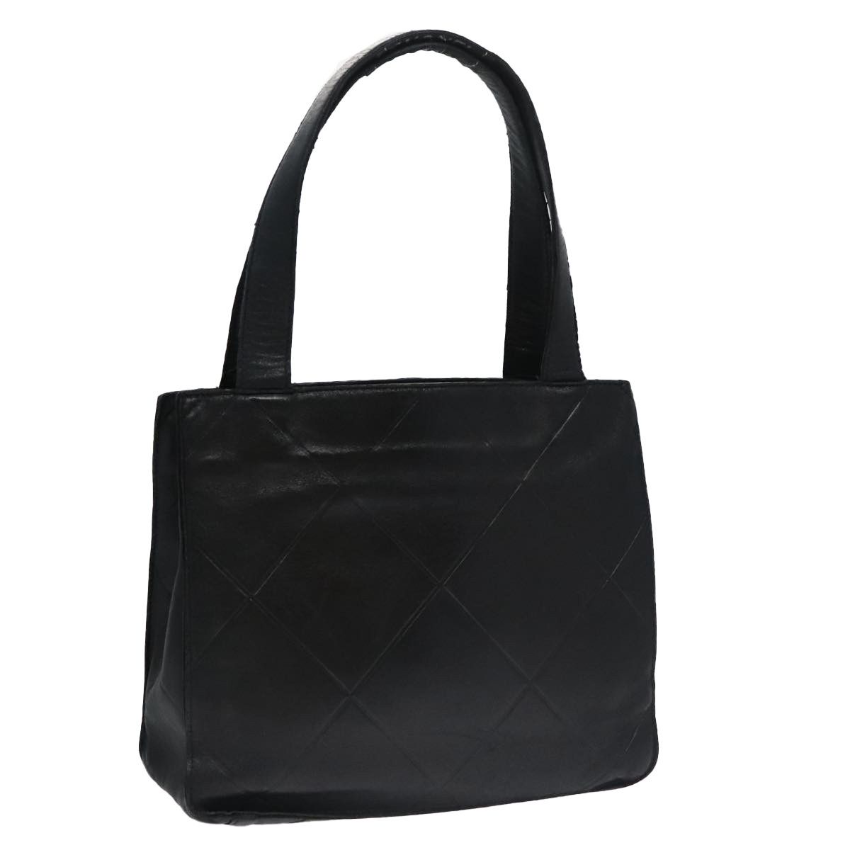 Chanel Black Leather Handbag (Pre-Owned) Size ONE SIZE - 17 Thumbnail