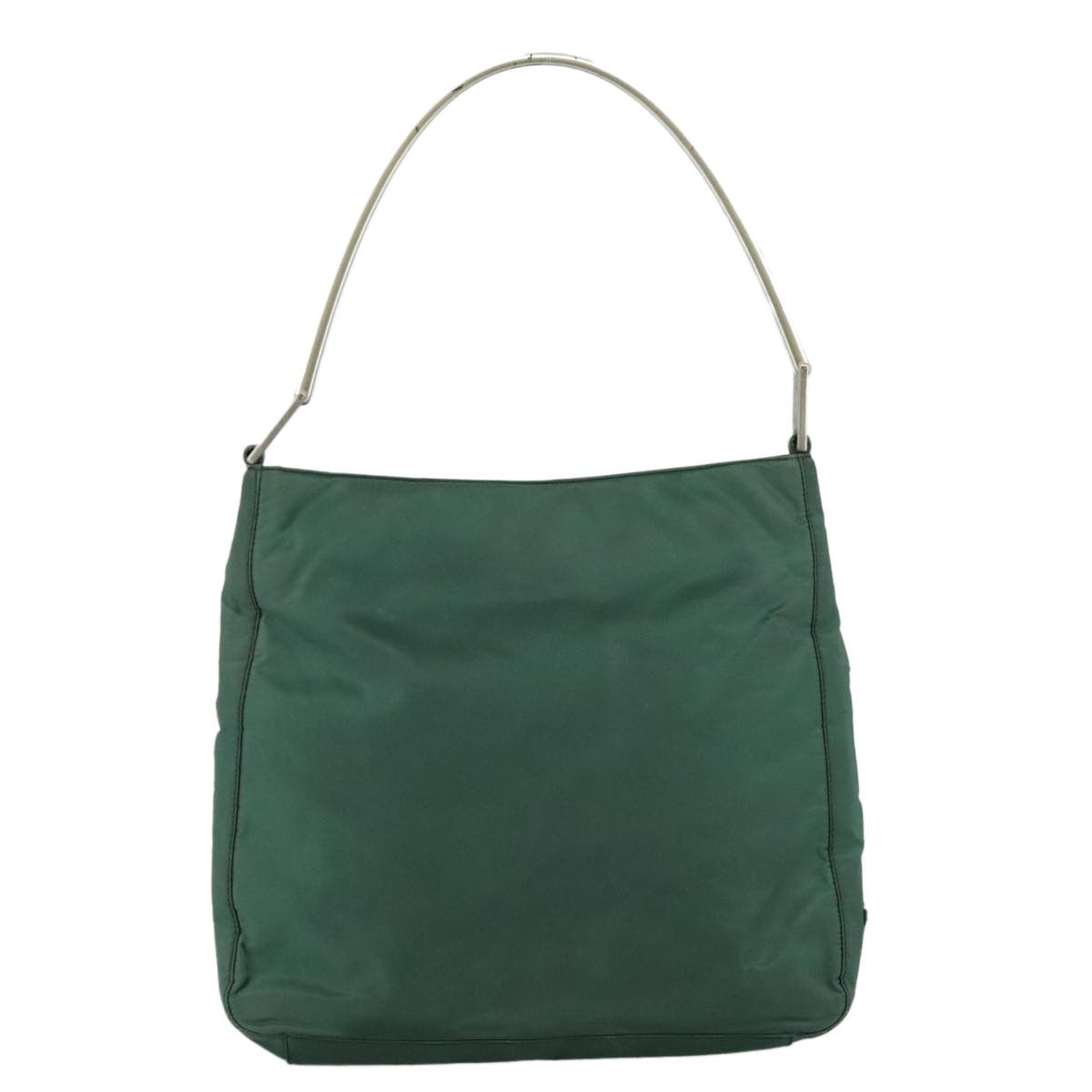 Prada Tessuto Green Synthetic Shoulder Bag (Pre-Owned) Size ONE SIZE - 2 Thumbnail