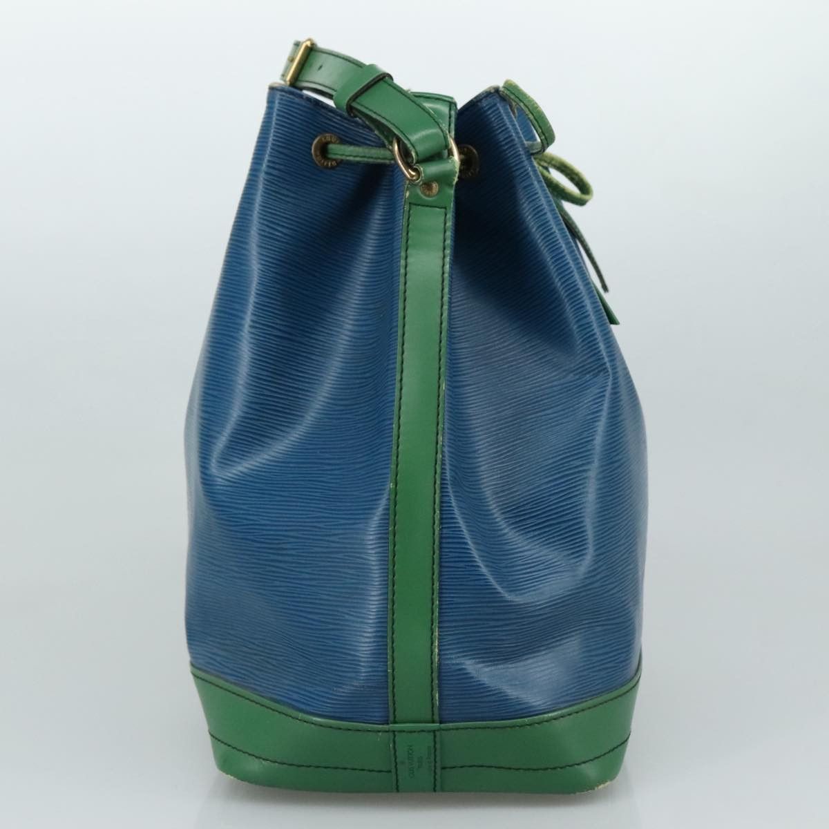 Louis Vuitton Noe Blue Leather Shoulder Bag (Pre-Owned) Size ONE SIZE - 3 Thumbnail