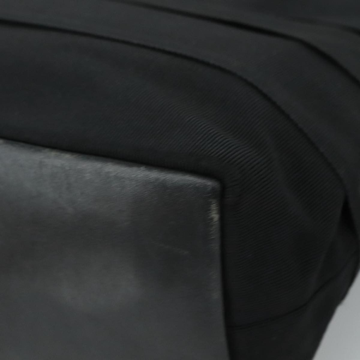 Salvatore Ferragamo Vara Black Canvas Handbag (Pre-Owned) Size ONE SIZE - 9 Thumbnail