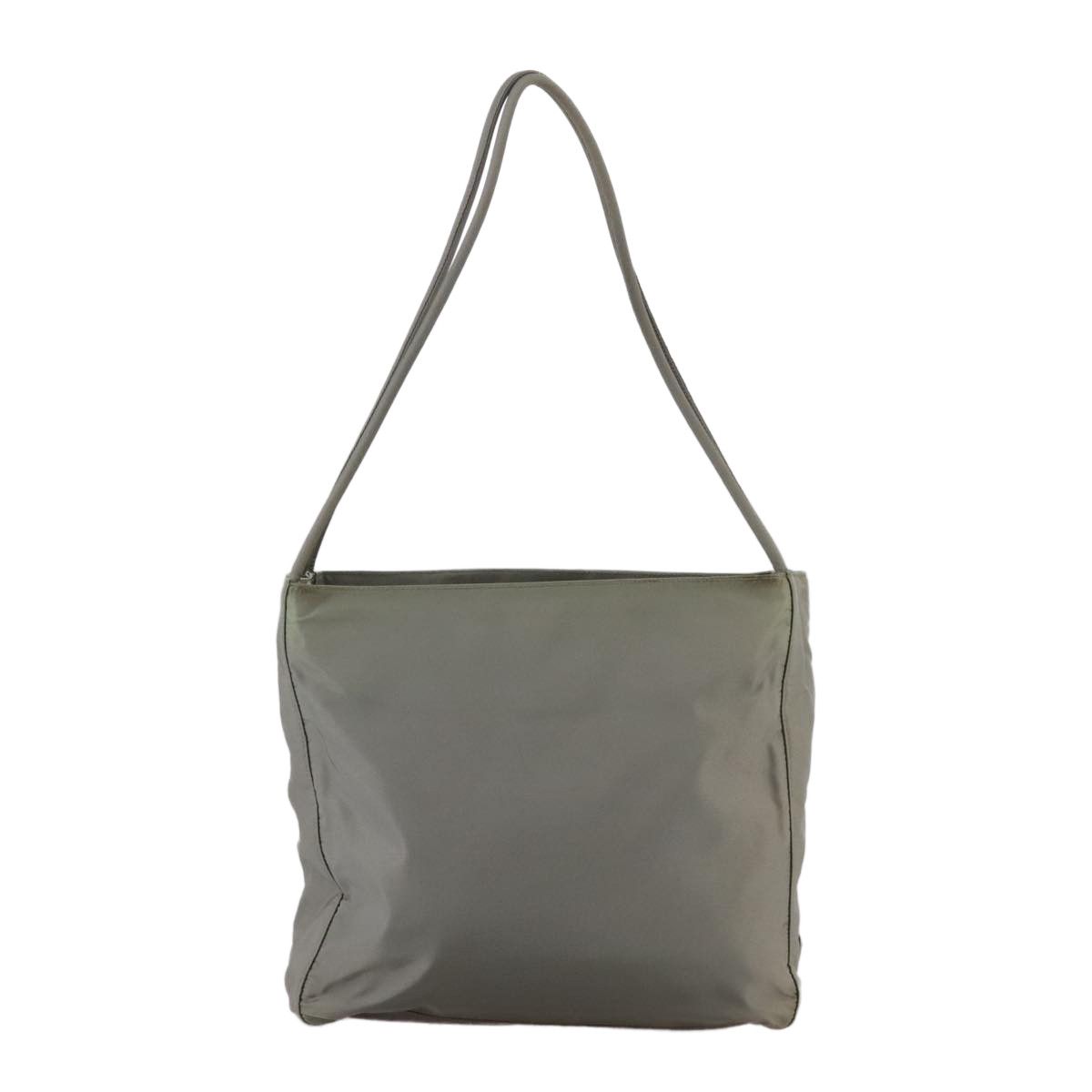 Prada Tessuto Grey Synthetic Tote Bag (Pre-Owned) Size ONE SIZE - 2 Thumbnail