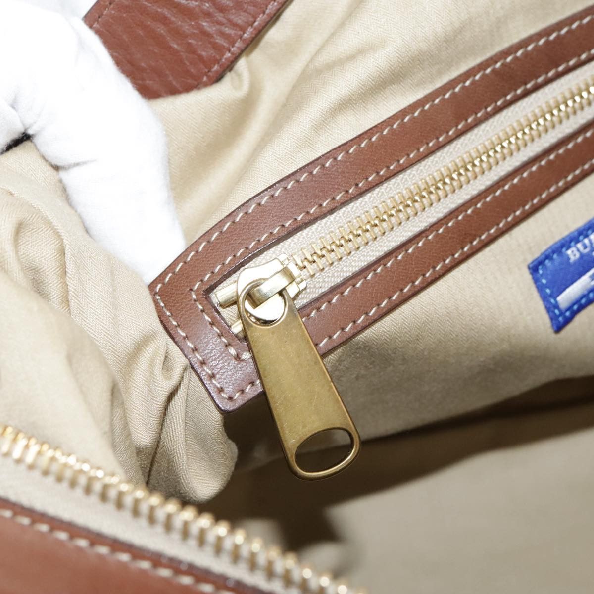 Burberry Blue Label Beige Synthetic Shoulder Bag (Pre-Owned) Size ONE SIZE - 14 Thumbnail