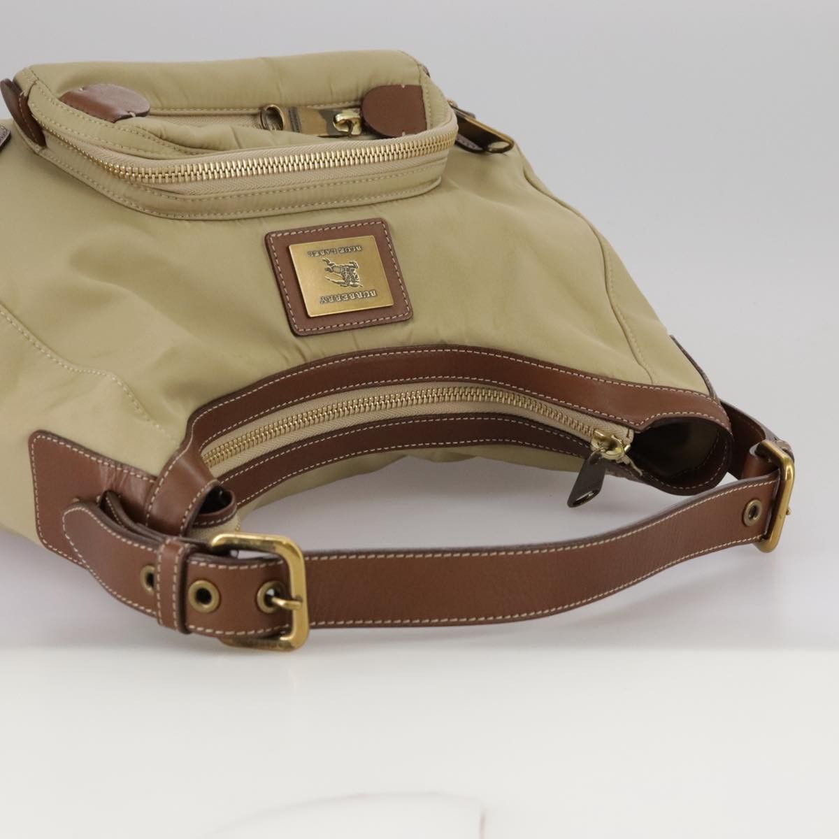 Burberry Blue Label Beige Synthetic Shoulder Bag (Pre-Owned) Size ONE SIZE - 5 Thumbnail