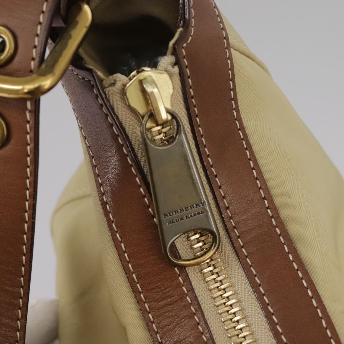 Burberry Blue Label Beige Synthetic Shoulder Bag (Pre-Owned) Size ONE SIZE - 13 Thumbnail