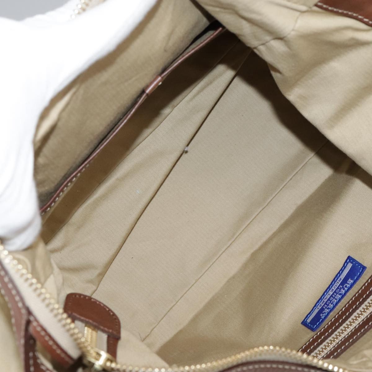 Burberry Blue Label Beige Synthetic Shoulder Bag (Pre-Owned) Size ONE SIZE - 16 Thumbnail