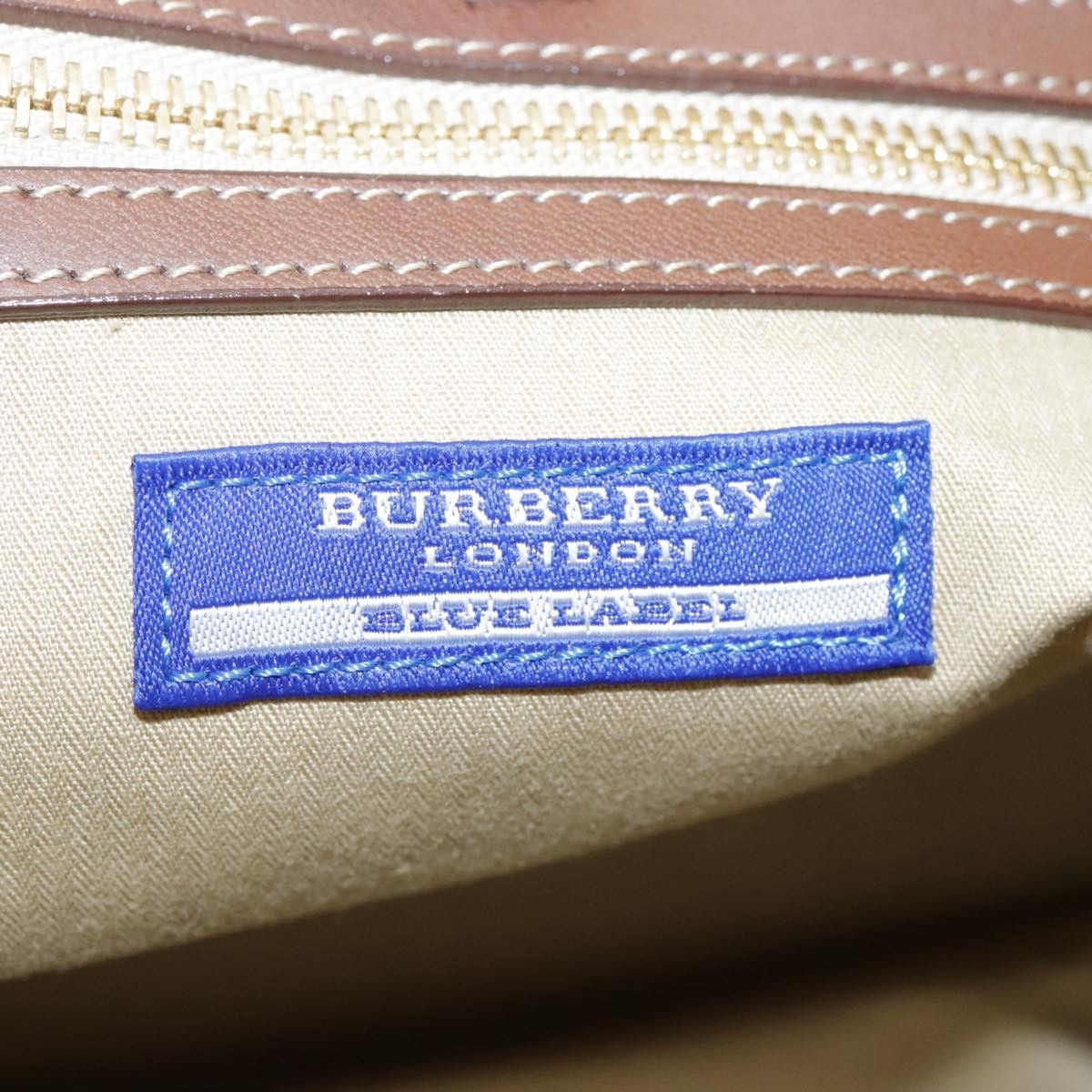 Burberry Blue Label Beige Synthetic Shoulder Bag (Pre-Owned) Size ONE SIZE - 17 Thumbnail