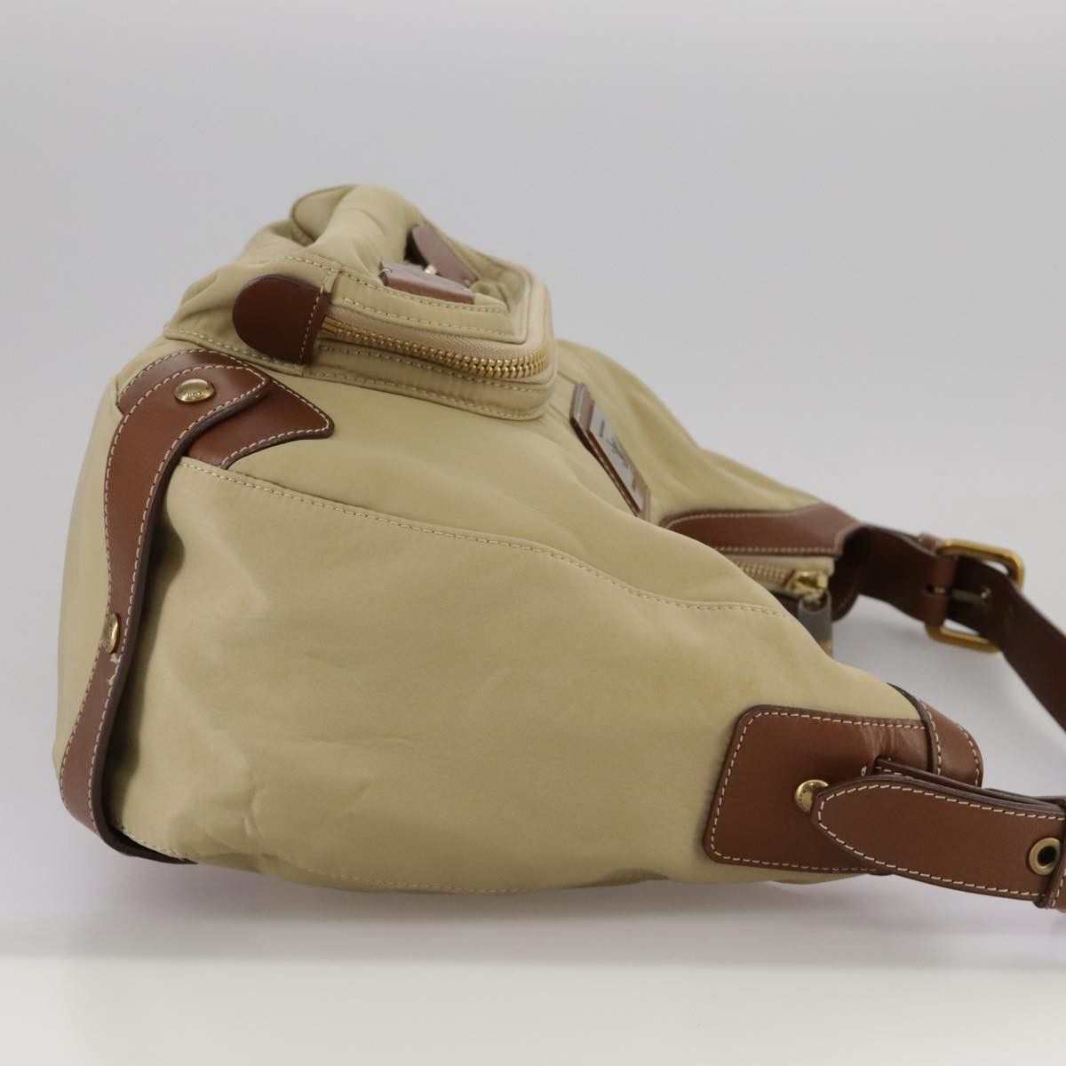 Burberry Blue Label Beige Synthetic Shoulder Bag (Pre-Owned) Size ONE SIZE - 4 Thumbnail