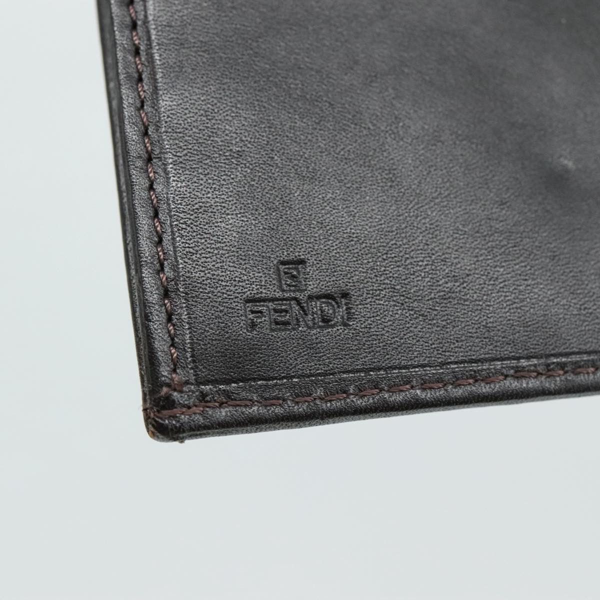 Fendi Zucchino Brown Canvas Wallet (Pre-Owned) Size ONE SIZE - 15 Thumbnail