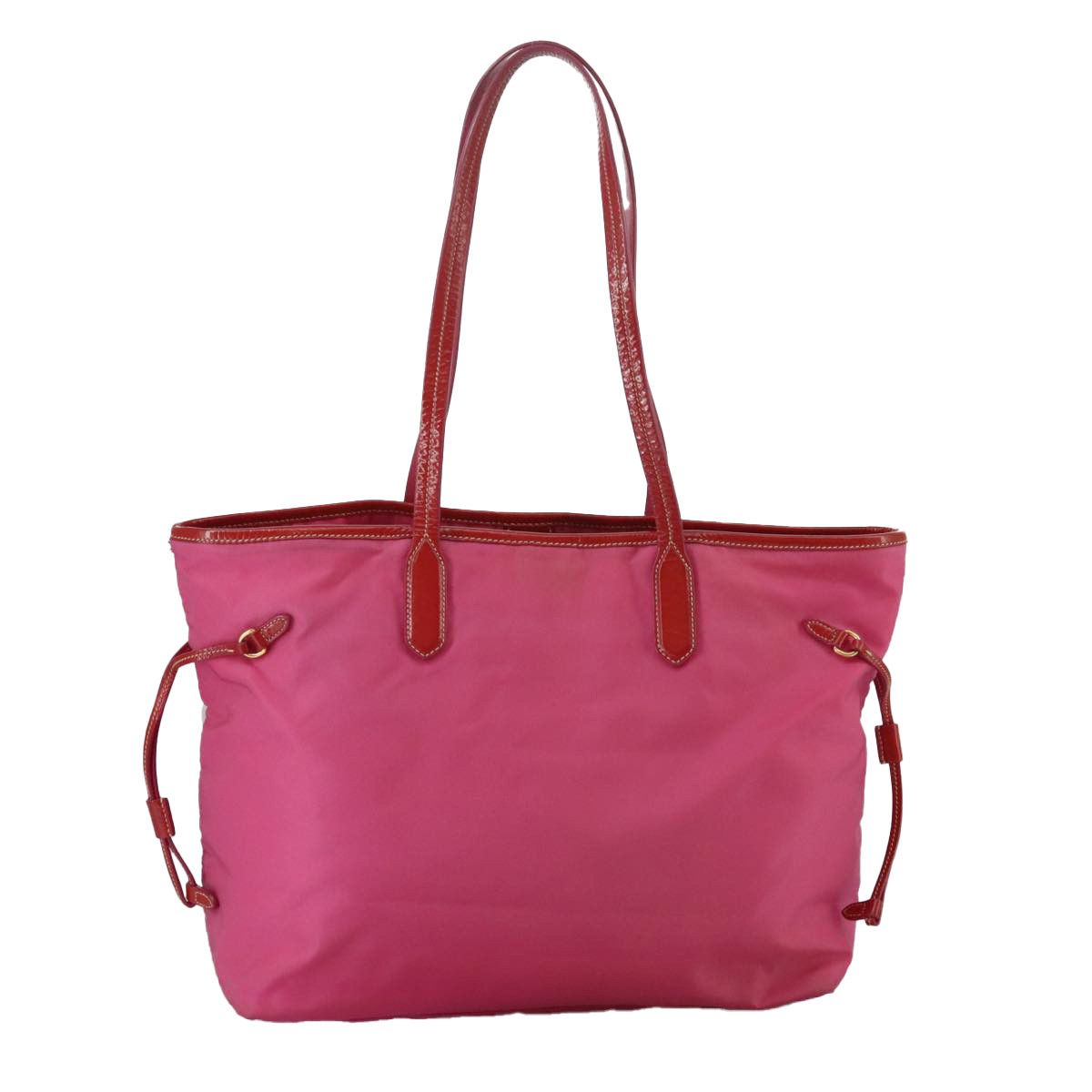 Prada Tessuto Pink Synthetic Tote Bag (Pre-Owned) Size ONE SIZE - 2 Thumbnail