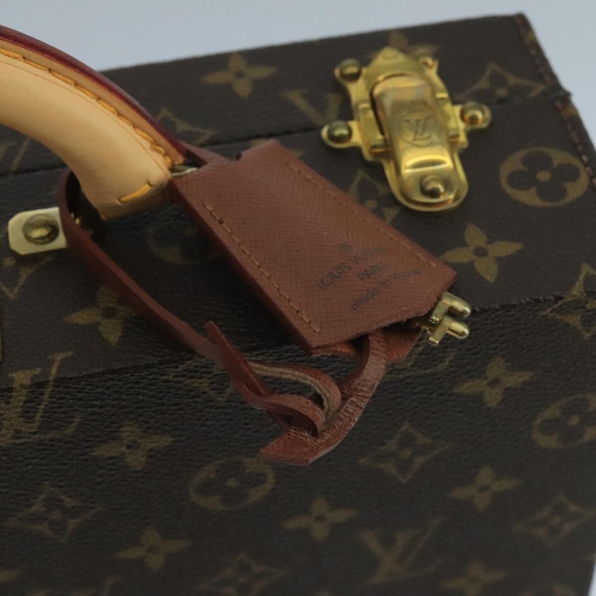 Louis Vuitton Jewelry Case Brown Canvas Travel Bag (Pre-Owned) Size ONE SIZE - 11 Thumbnail