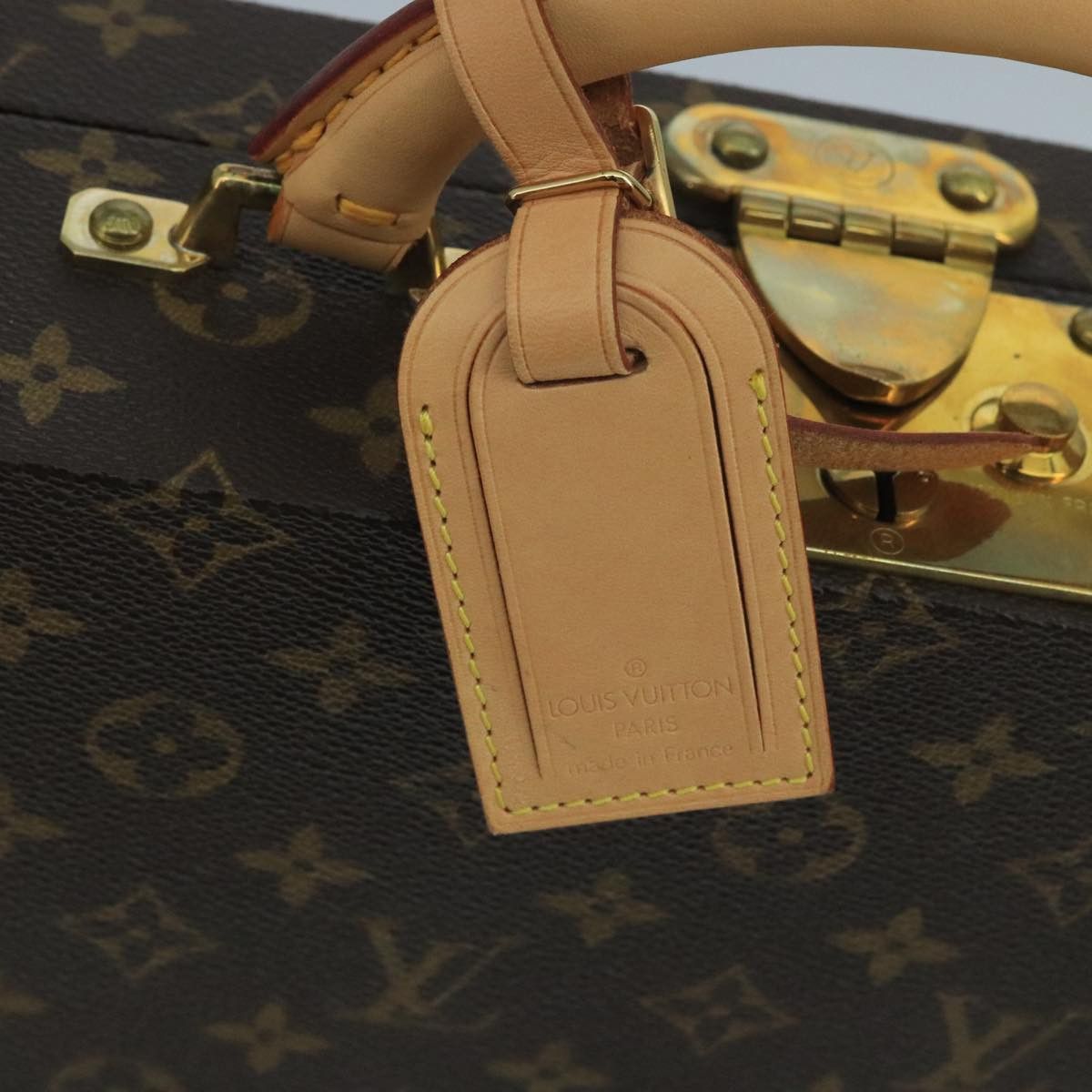 Louis Vuitton Jewelry Case Brown Canvas Travel Bag (Pre-Owned) Size ONE SIZE - 12 Thumbnail