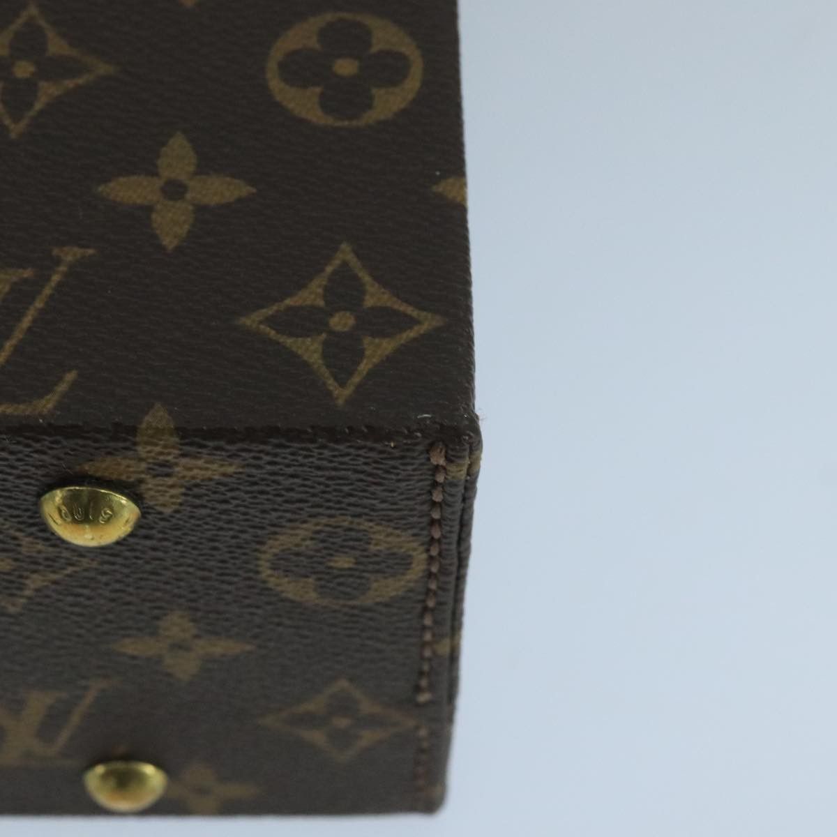 Louis Vuitton Jewelry Case Brown Canvas Travel Bag (Pre-Owned) Size ONE SIZE - 19 Thumbnail