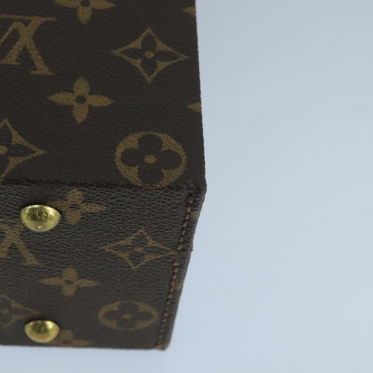Louis Vuitton Jewelry Case Brown Canvas Travel Bag (Pre-Owned) Size ONE SIZE - 17 Thumbnail