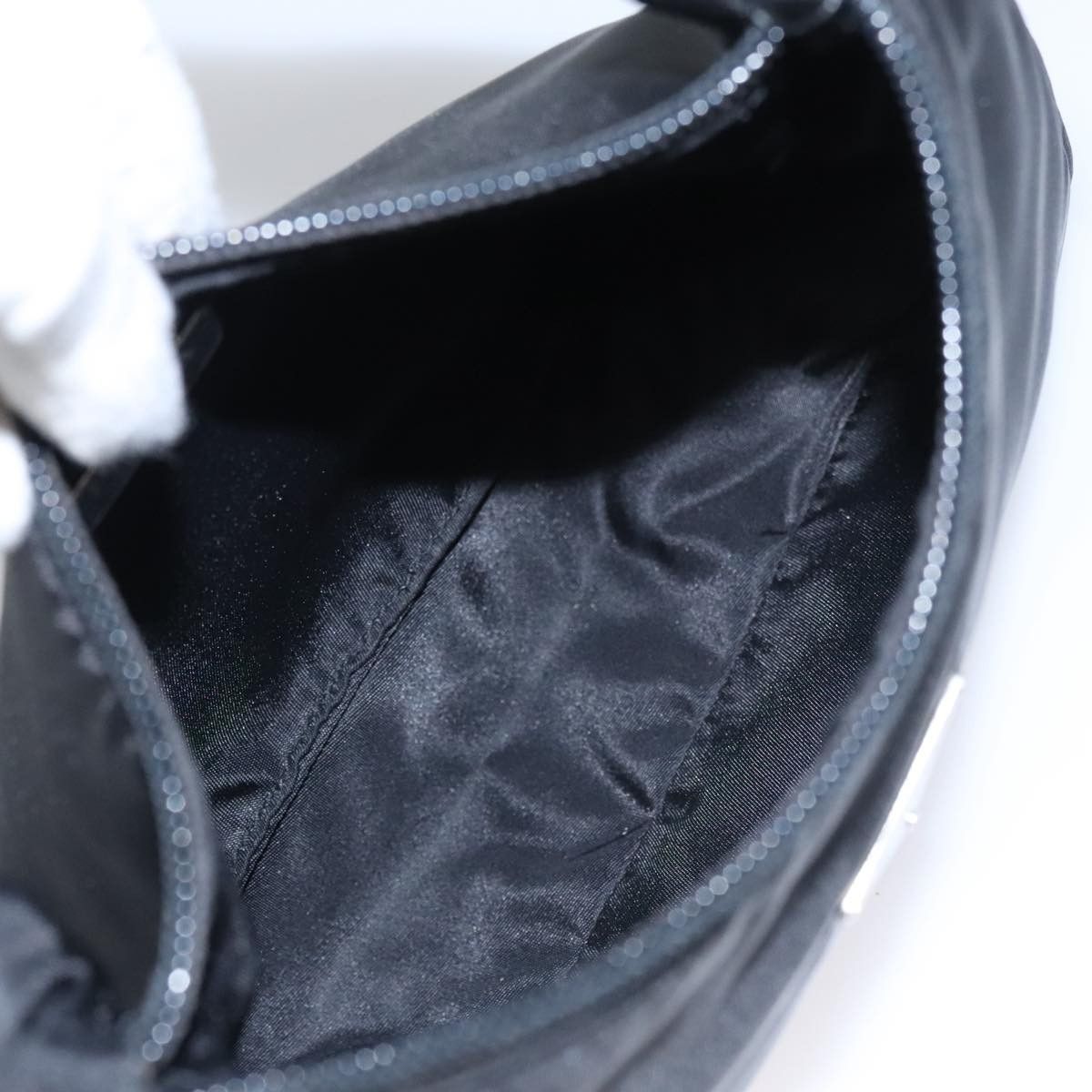Prada Re-Nylon Black Synthetic Handbag (Pre-Owned) Size ONE SIZE - 10 Thumbnail