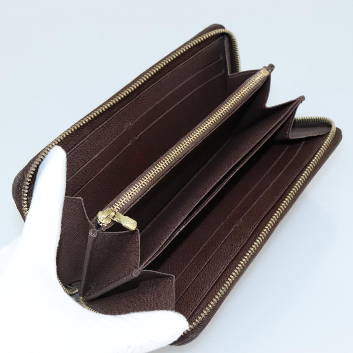Louis Vuitton Zippy Wallet Brown Canvas Wallet (Pre-Owned) Size ONE SIZE - 11 Thumbnail