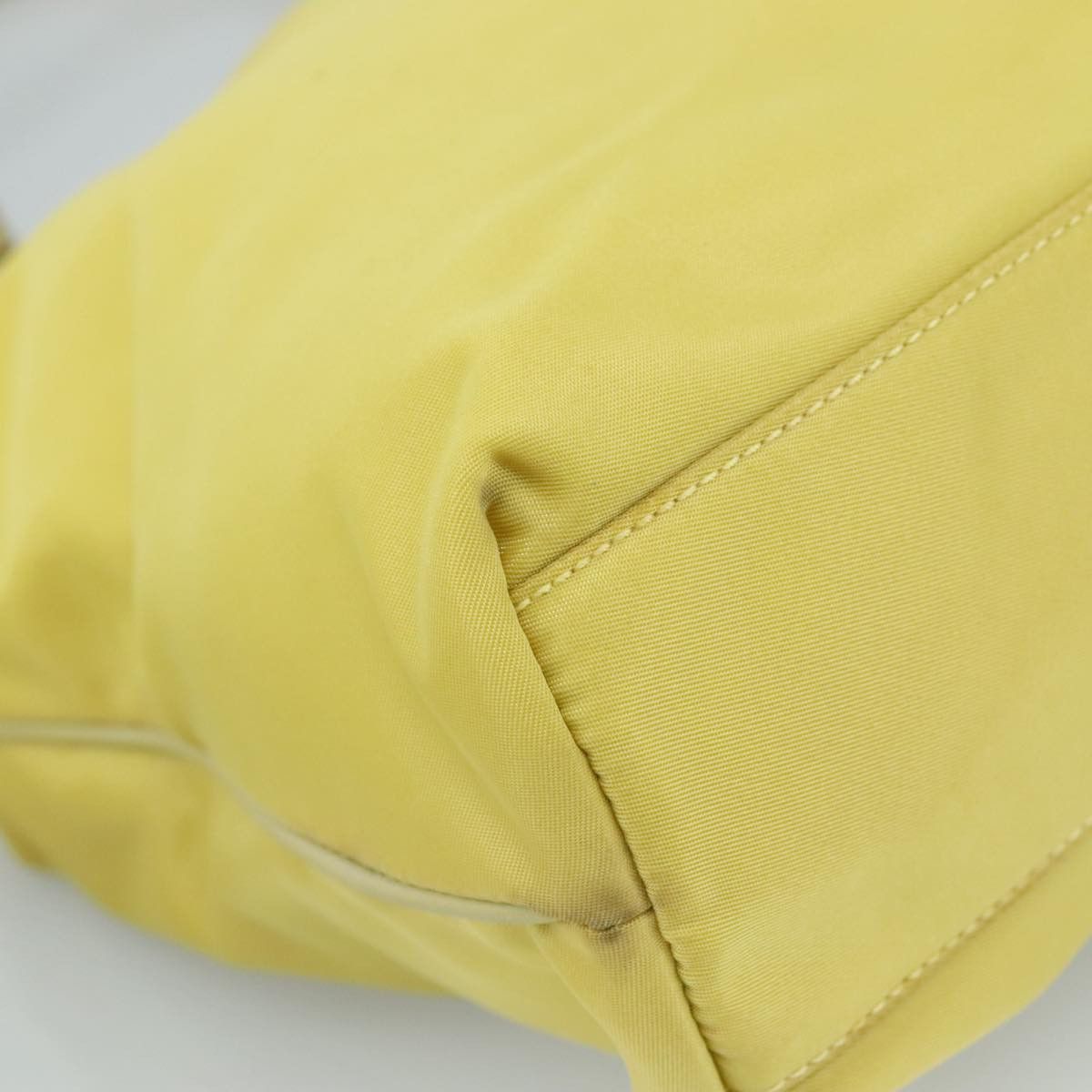 Prada Yellow Synthetic Tote Bag (Pre-Owned) Size ONE SIZE - 10 Thumbnail