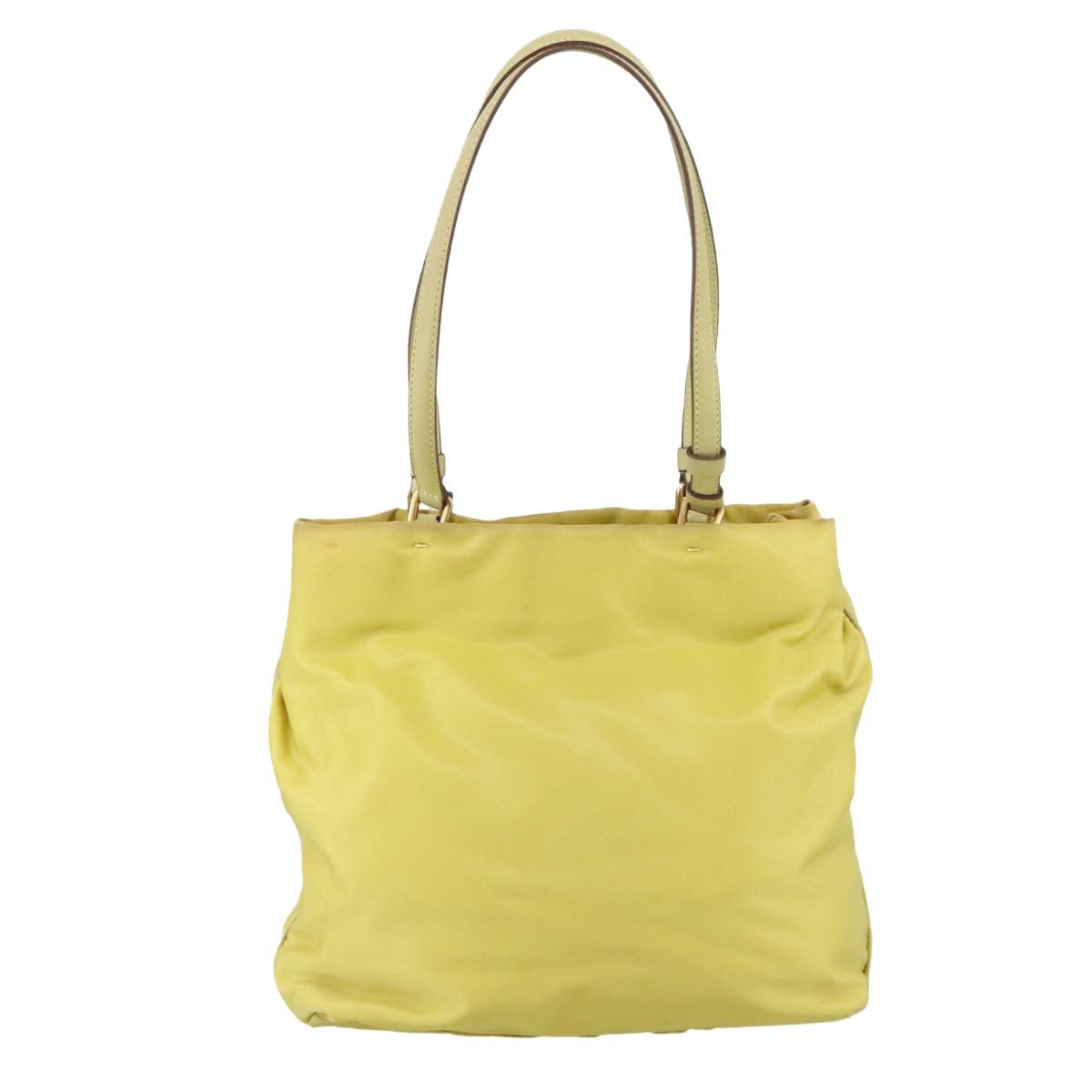 Prada Yellow Synthetic Tote Bag (Pre-Owned) Size ONE SIZE - 2 Thumbnail