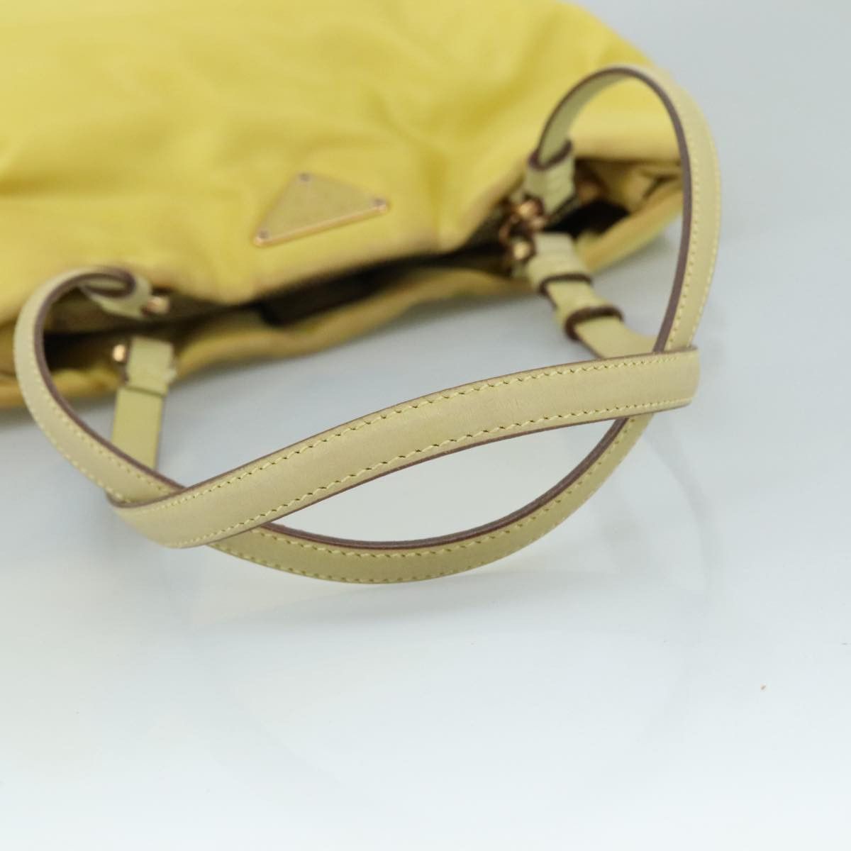 Prada Yellow Synthetic Tote Bag (Pre-Owned) Size ONE SIZE - 6 Thumbnail