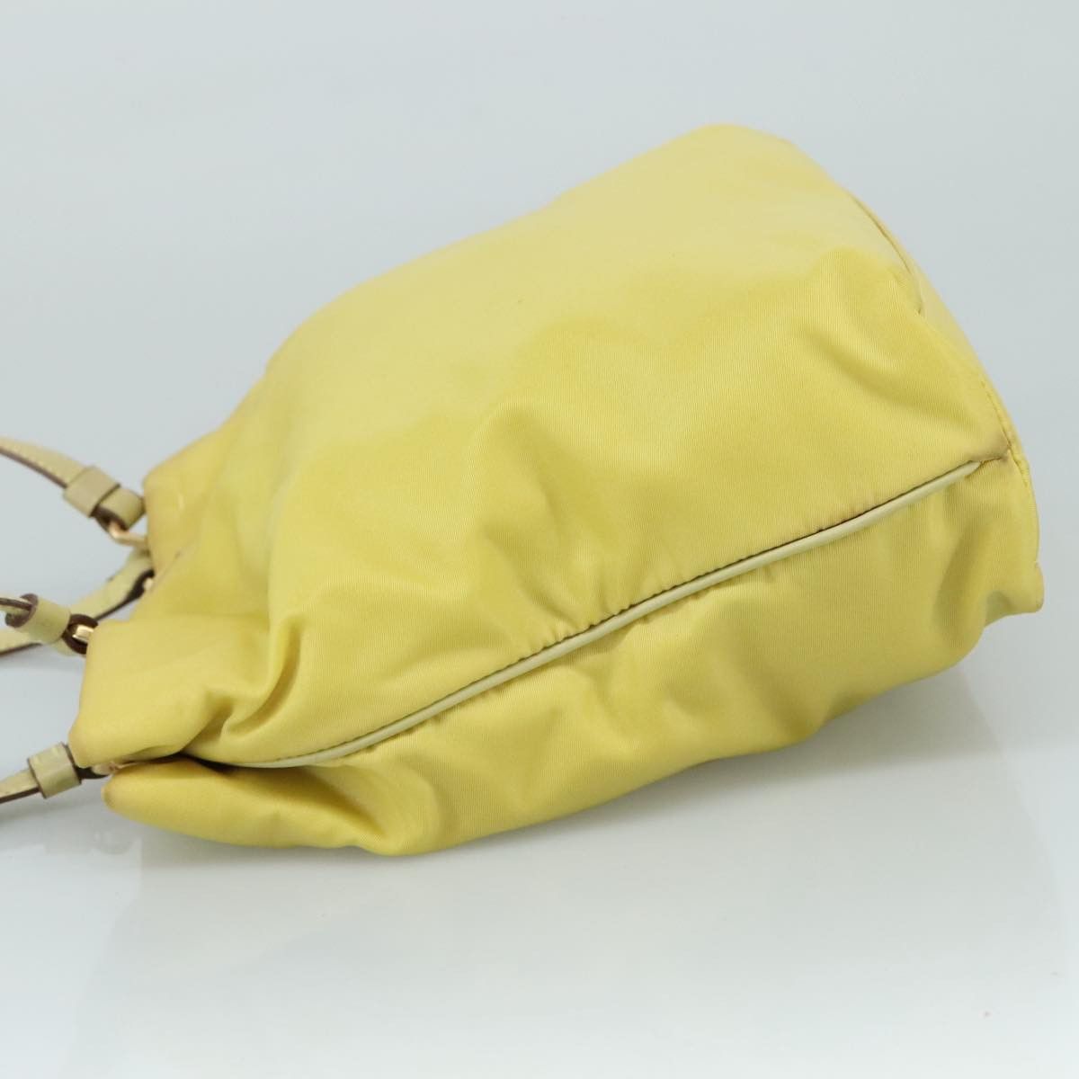 Prada Yellow Synthetic Tote Bag (Pre-Owned) Size ONE SIZE - 4 Thumbnail