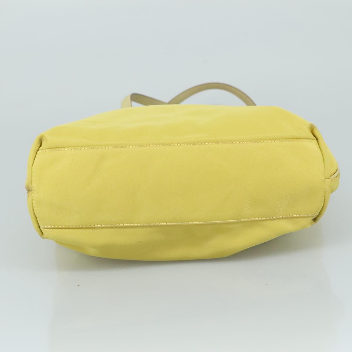 Prada Yellow Synthetic Tote Bag (Pre-Owned) Size ONE SIZE - 8 Thumbnail
