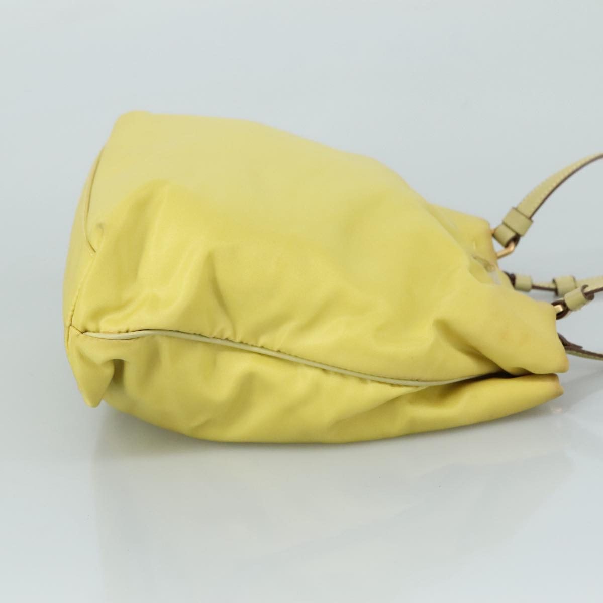 Prada Yellow Synthetic Tote Bag (Pre-Owned) Size ONE SIZE - 3 Thumbnail