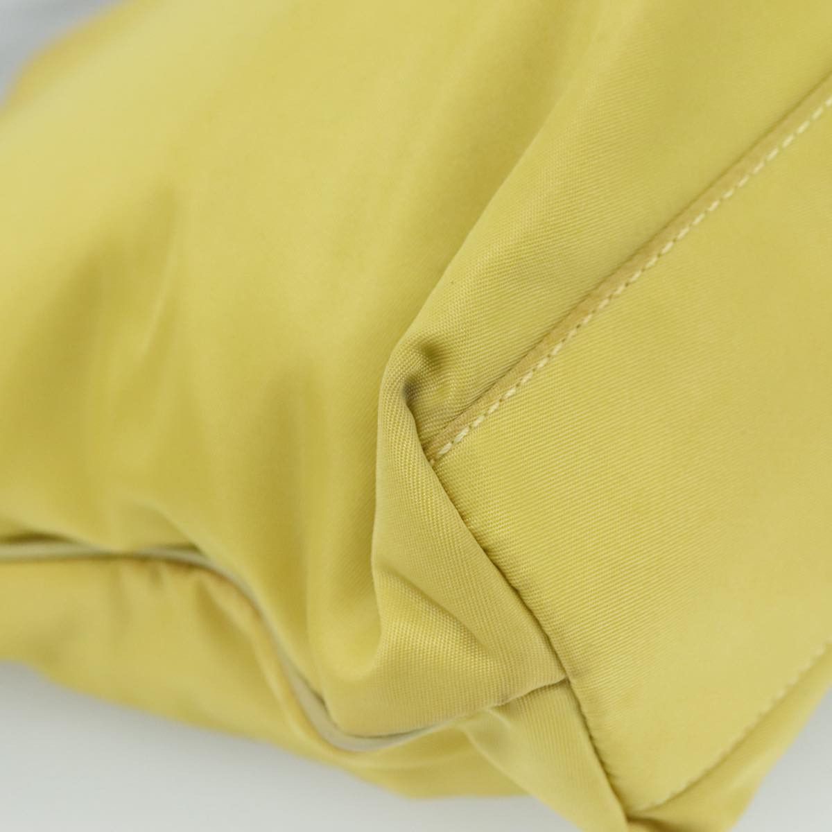Prada Yellow Synthetic Tote Bag (Pre-Owned) Size ONE SIZE - 12 Thumbnail