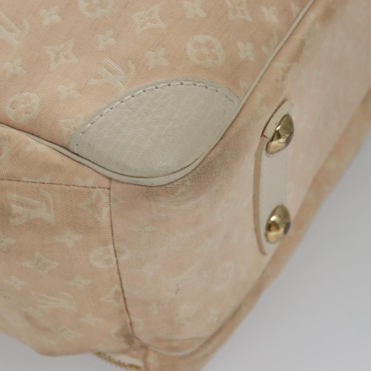Louis Vuitton Mini Lin Pink Canvas Shoulder Bag (Pre-Owned) Size ONE SIZE - 9 Thumbnail