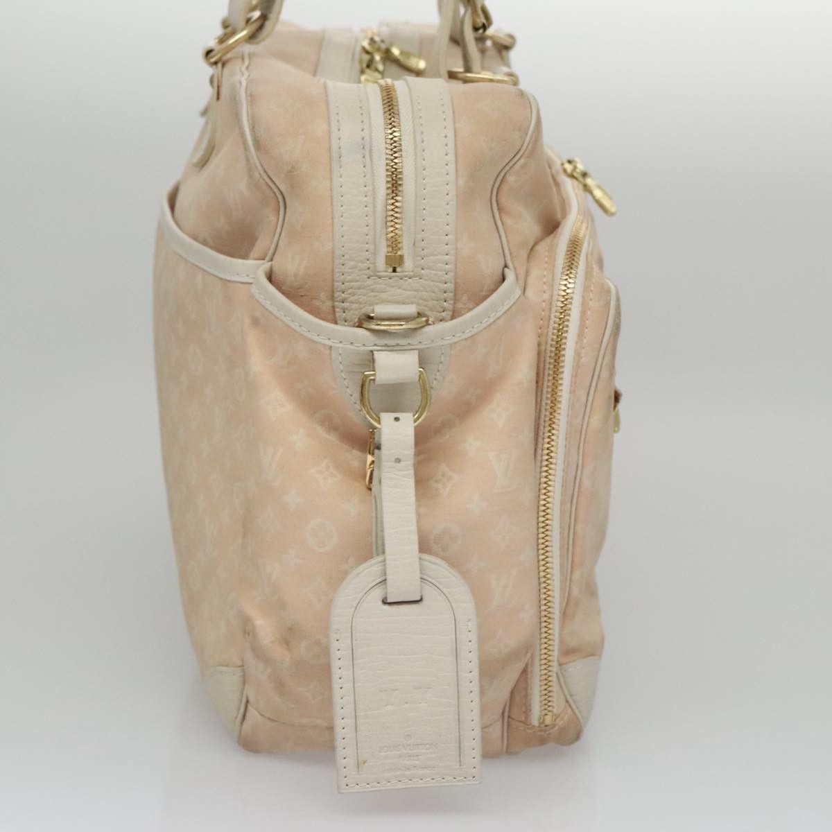 Louis Vuitton Mini Lin Pink Canvas Shoulder Bag (Pre-Owned) Size ONE SIZE - 4 Thumbnail