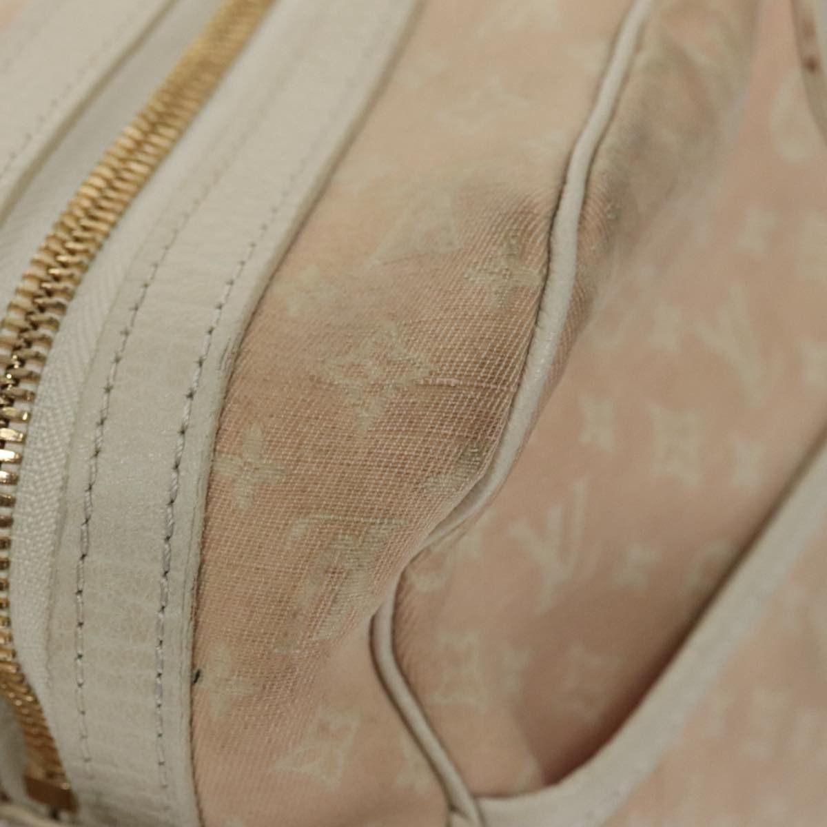Louis Vuitton Mini Lin Pink Canvas Shoulder Bag (Pre-Owned) Size ONE SIZE - 13 Thumbnail