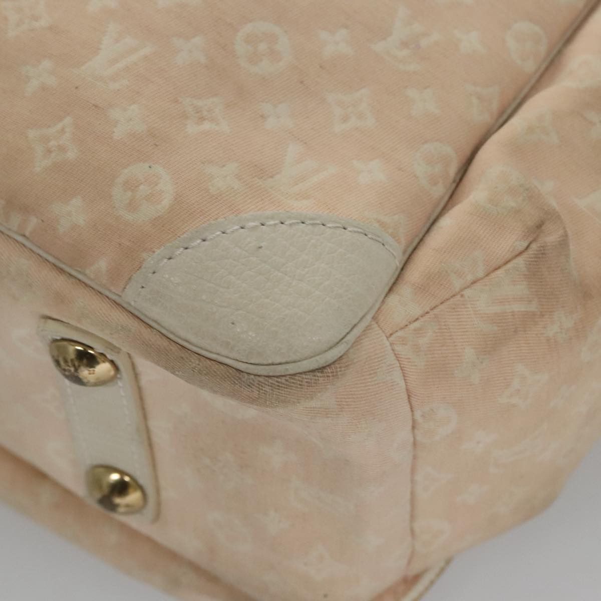 Louis Vuitton Mini Lin Pink Canvas Shoulder Bag (Pre-Owned) Size ONE SIZE - 10 Thumbnail