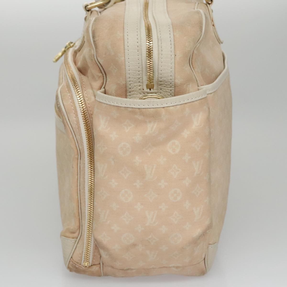 Louis Vuitton Mini Lin Pink Canvas Shoulder Bag (Pre-Owned) Size ONE SIZE - 3 Thumbnail