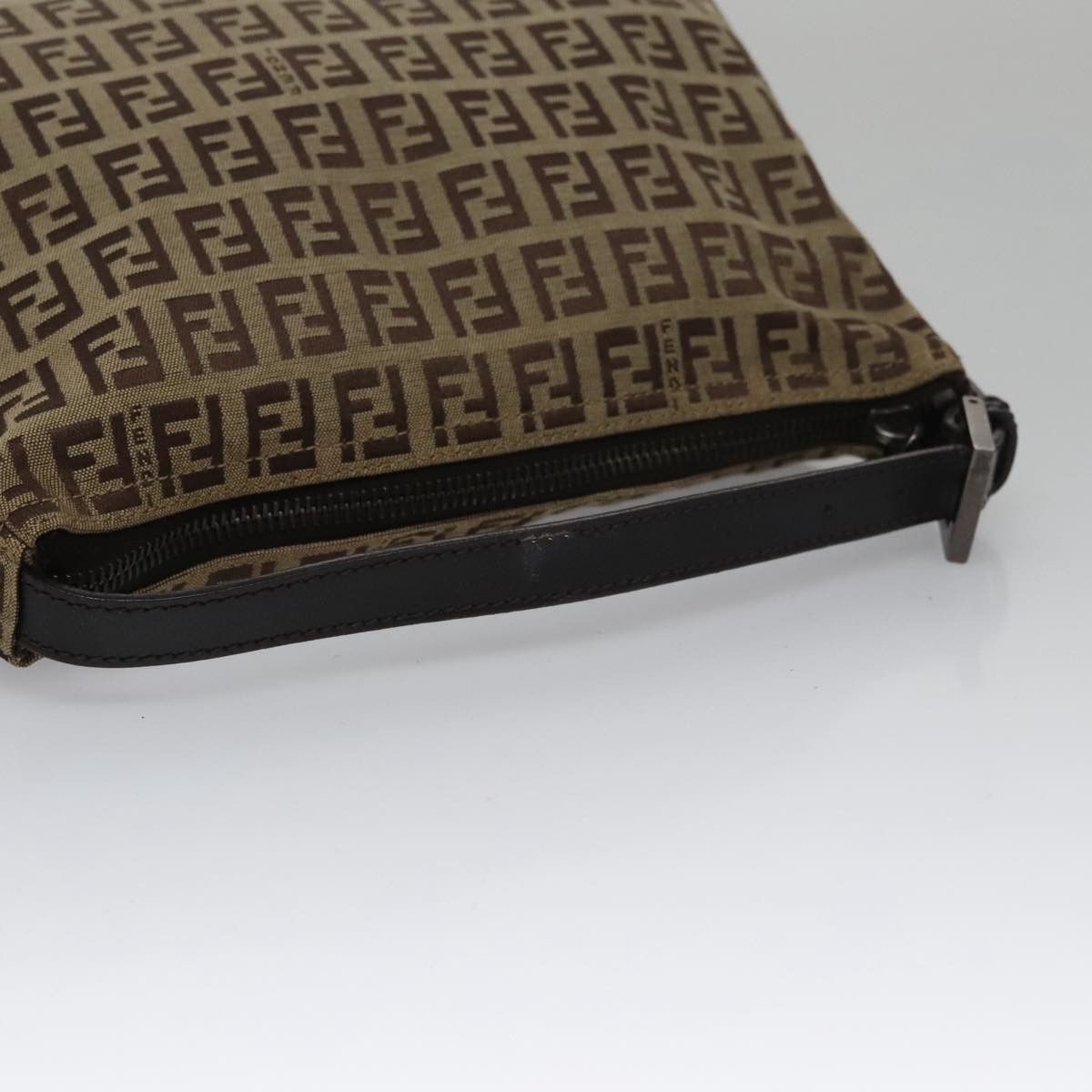 Fendi Zucchino Beige Canvas Handbag (Pre-Owned) Size ONE SIZE - 6 Thumbnail