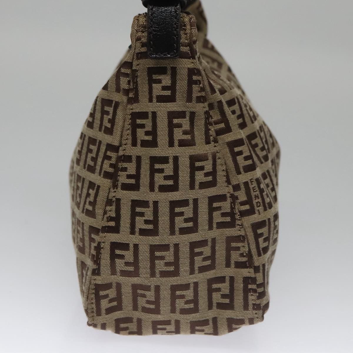 Fendi Zucchino Beige Canvas Handbag (Pre-Owned) Size ONE SIZE - 3 Thumbnail