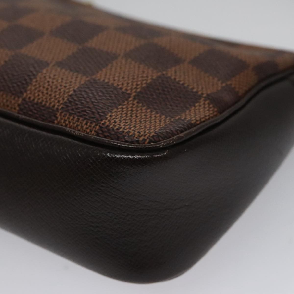 Louis Vuitton Trousse A Maquillage Brush Brown Canvas Clutch Bag Size ONE SIZE - 9 Thumbnail