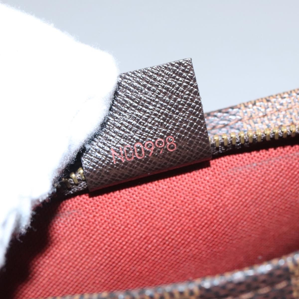 Louis Vuitton Trousse A Maquillage Brush Brown Canvas Clutch Bag Size ONE SIZE - 19 Thumbnail