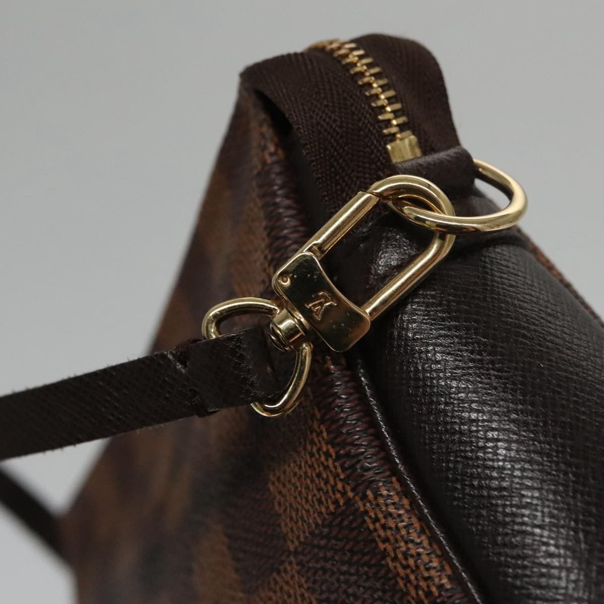 Louis Vuitton Trousse A Maquillage Brush Brown Canvas Clutch Bag Size ONE SIZE - 13 Thumbnail