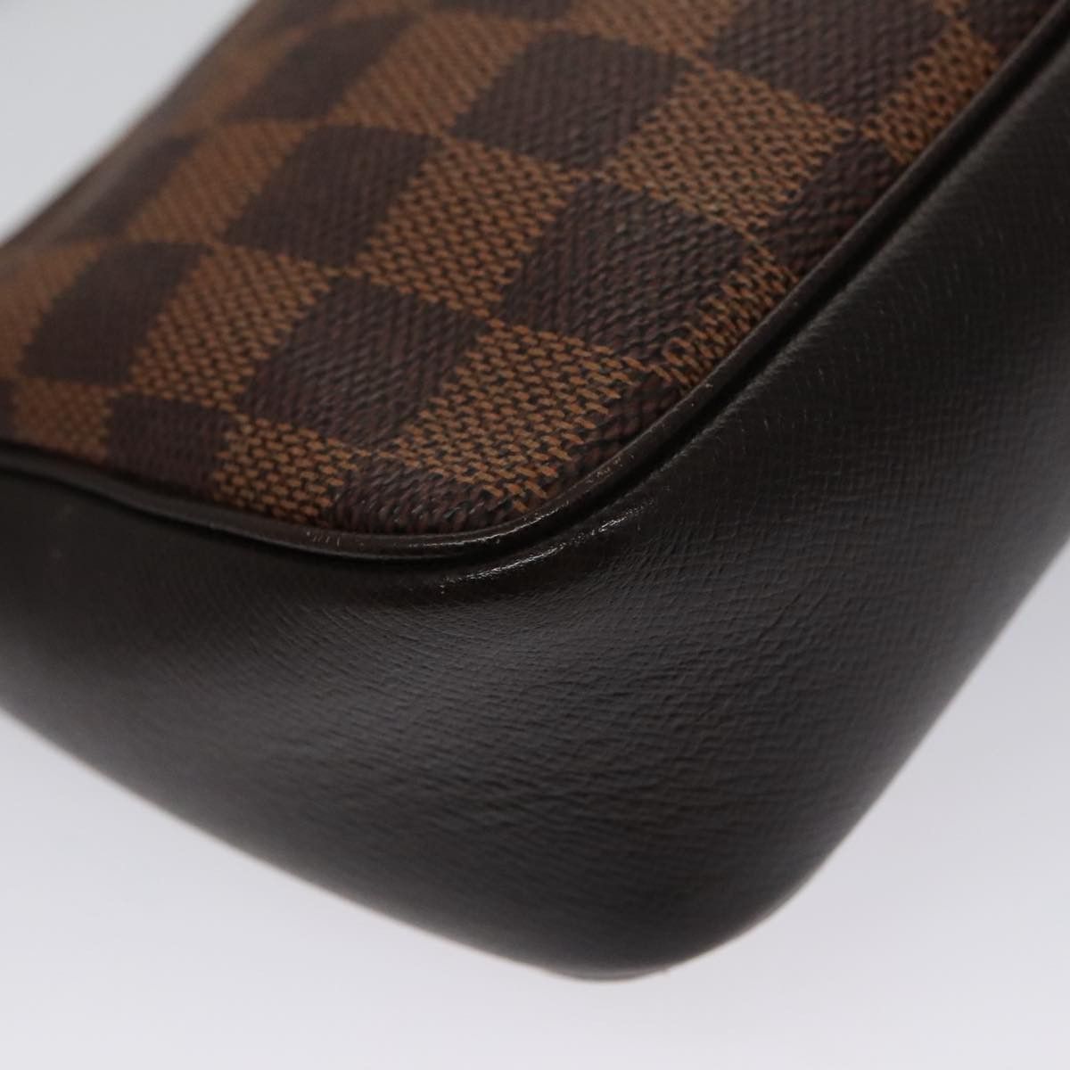 Louis Vuitton Trousse A Maquillage Brush Brown Canvas Clutch Bag Size ONE SIZE - 12 Thumbnail